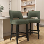VKNOW Bar Stools Set of 6, Modern Counter Stools - Image 8