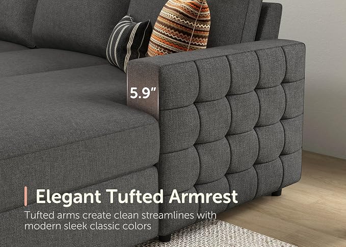 HONBAY Sectional Sleeper Sofa - Image 7