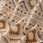 VClife Boho Couch Cover, Aztec Geometric Pattern Jacquard Chenille Couch Cover - Image 7