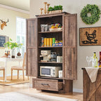 Farmhouse Kitchen Pantry Cabinet - Image 2