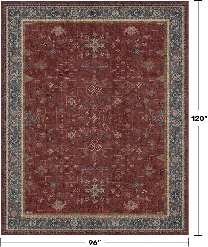 Oriental 8x10 Large Area Rugs for Living Room - Image 2