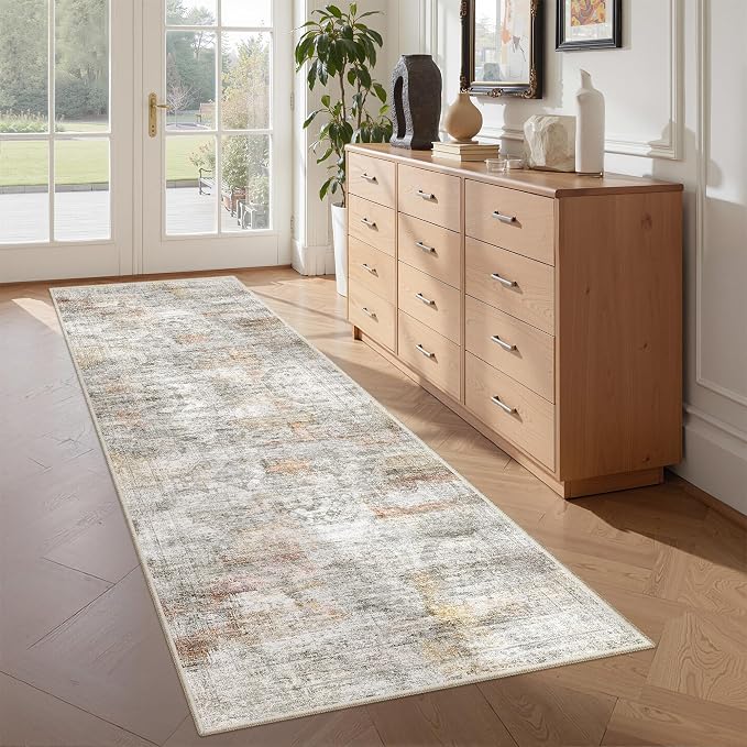 2x5 Rug Runners for Hallways Non Slip, Kitchen Rugs, Nursery Room, Soft Runner - Image 3