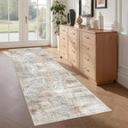 2x6 Runner Rug Non Slip, Washable Hallway Runner Rug, Nursery Room, Soft Runner by Restydon