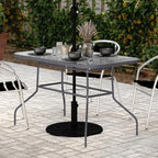 Flash Furniture Tory Rectangle Patio Table - Image 2