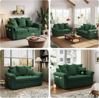 LINSY HOME Sectional Loveseat Sofa - Image 6