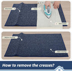 BEQHAUSE Dirt Trapper Door Mat 20" x 32", Non-Slip Washable Doormats, Low - Image 9
