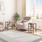 HOOBRO Side Tables Set of 2 - Image 2