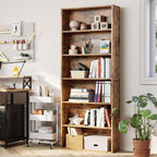 IRONCK Industrial Bookshelves and Bookcases Floor Standing 6 Shelf Display - Image 4