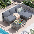 SERWALL Outdoor Ottoman with Cushions - Image 6
