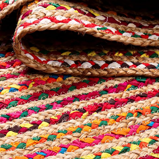 Hausattire Boho Braided Runner Rug - Image 7