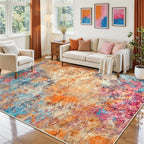 Aelenmu 6x9 Area Rugs for Living Room Washable Bedroom Dining Room Colorful | by Aelenmu