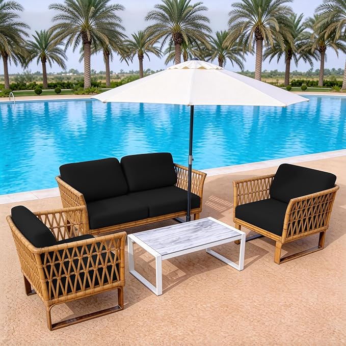 Patio Cushion Covers, Outdoor Cushions Covers, Stretch Cushion Covers - Image 4