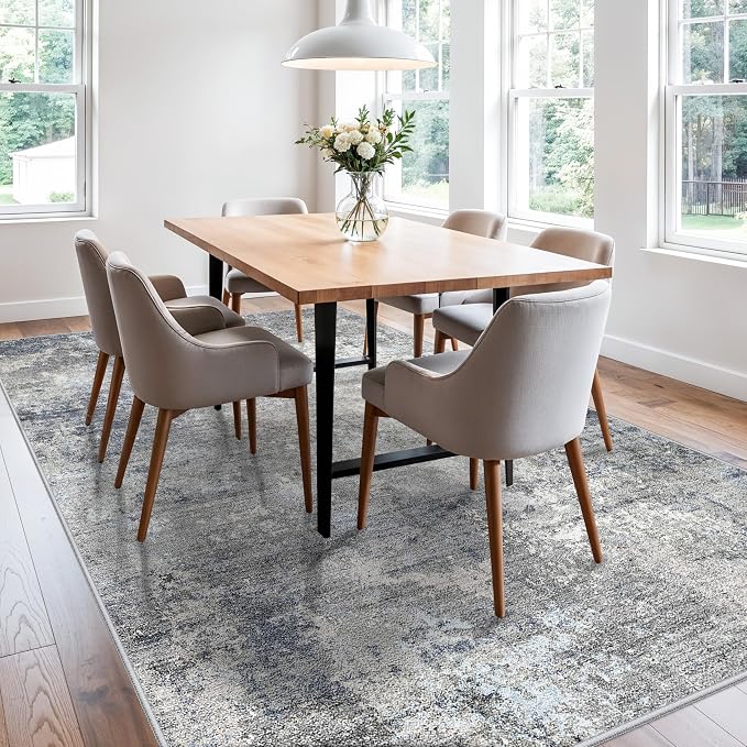 7x9 Washable Living Room Rug - Image 9