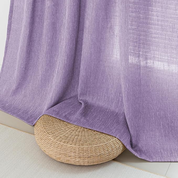 MYSKY HOME Purple Nursery Curtains - Image 5