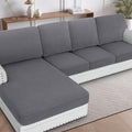 H.VERSAILTEX Sectional Couch Covers 8 Pieces Stretch Sofa Covers by HVERSAILTEX