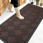 OLANLY Front Door Mat Outside Entrance 59x23, Waterproof Heavy-Duty Doormat | by OLANLY