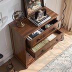 Joaxswe Farmhouse 4 Drawer Dresser - Image 5