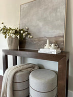 Plank+Beam Modern 46 Inch Console Table, Solid Pine Wood Entryway Table - Image 7