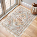 2x3 Rug Non Slip, Small Washable Entryway Rug, Runner by Zesthome