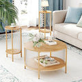 Yechen 3-Piece Boho Coffee Table Set by Yechen