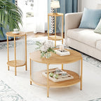 Yechen 3-Piece Boho Coffee Table Set by Yechen