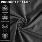 HunnmingRe Sofa Covers for 3 Cushion Couch Stretch Sofa and Loveseat Covers Set - Image 5