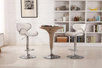 Roundhill Furniture Masaccio Cushioned Leatherette Upholstery Airlift - Image 3