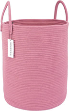 XUANGUO Cotton Rope Laundry Basket Hamper by XUANGUO