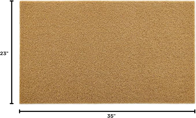 OLANLY Front Door Mat, Low Profile Doormat, Stain and Fade Resistant, - Image 2