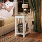WLIVE End Tables Living Room Set of 2 - Image 9