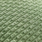 Set of 4 Sage Green Decorative Throw Pillow Covers 16x16 Inch Corduroy Pillow - Image 6