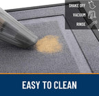 OLANLY Front Door Mat Outside 59x23, All-Season Heavy-Duty Rubber Doormat | - Image 5