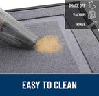 OLANLY Front Door Mat Outside 35x23, All-Season Heavy-Duty Rubber Doormat | - Image 5