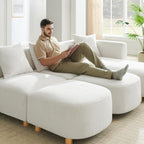 VANOMi 109.84" Modular Sectional Sofa - Image 6