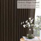Extra Long 120 Inch Blackout Chocolate Brown Curtains - Image 7