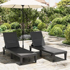 Outdoor Chaise Lounge Chairs Set of 4, 5-Position Adjustable Heavy Duty Tanning - Image 8