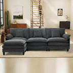 Cloud Couch, Deep Seat Couches for Living Room, Bedroom and Apartment, L Shaped - Image 8
