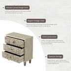 3 Drawer Farmhouse Dresser - Image 4