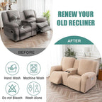 Genina Recliner Loveseat Covers - Image 5