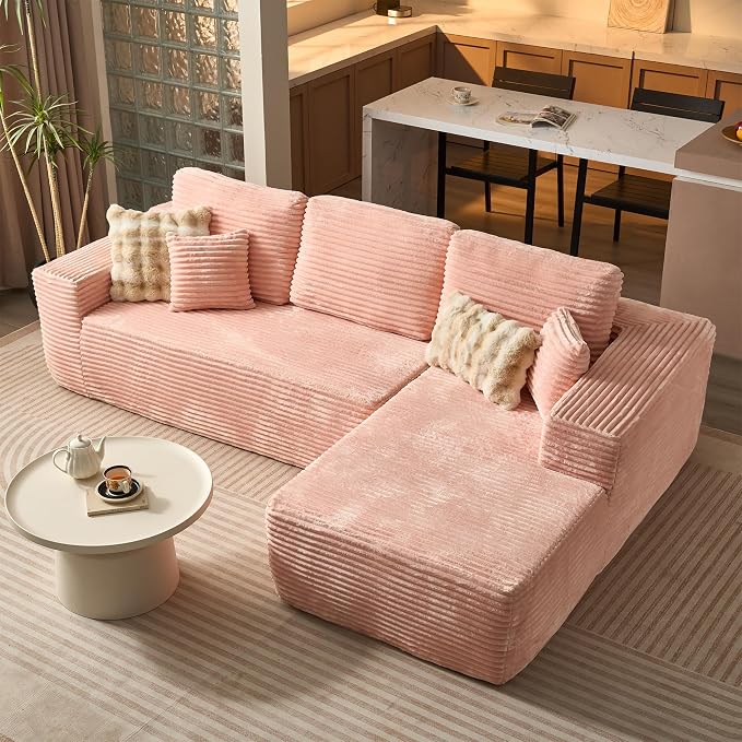 ovios 104" Cloud Boneless Couch - Image 7