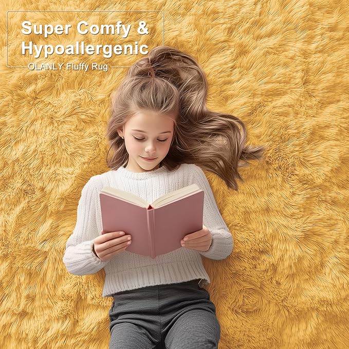 OLANLY 5x8 Machine Washable Large Area Rugs - Image 6