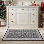 Washable 2x3 Entryway Area Rug: Vintage Soft Thin Door Mat - Image 2