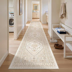 2x12 Runner Rug Non Slip, Washable Hallway Runner Rug, Laundry Room, Soft - Image 3