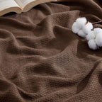 Bedsure GentleSoft 100% Cotton Large Throw Blanket by Unknown