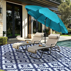 SAND MINE Reversible Mats, Plastic Straw Rug, Modern Area Rug, Large Floor Mat - Image 7