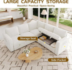 83.5" Sectional Sleeper Sofa - Image 5