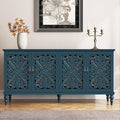 ARTPOWER 61.8" Hollow Carved Wood Accent Cabinet by PowerofArtBetterforLife