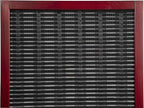 Roundhill Furniture Inkwell 4-Panel Bamboo Room Divider, Folding Portable - Image 6