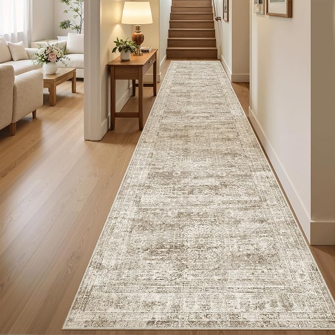 Soalmost Hallway Runner Rug 2'6"x10' Non-Slip Runners - Image 2