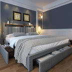 EnHomee Queen Size Bed Frame by EnHomee